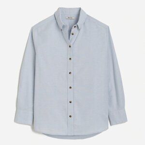New Madewell Oversized Button-Up Shirt in Oxford